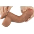Kép 5/6 - Csúszó Skin Dildo 12 x 3.7cm barna