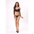 Kép 2/3 - LIVCO CORSETTI FASHION - NERINA 20240 MELLTARTÓ + TANGA FEKETE S/M