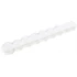 Kép 3/4 - Üveg dildó Snowball – elegáns kényeztetés 12,6 cm-en