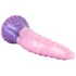 Kép 7/9 - Pinky Tongue Dildo 25 x 5.5cm rózsaszín-lila