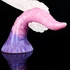 Kép 9/9 - Pinky Tongue Dildo 25 x 5.5cm rózsaszín-lila