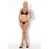 Kép 2/5 - LIVCO CORSETTI FASHION - JEMANA CF 90414 MELLTARTÓ + TANGA FEKETE S/M