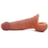 Kép 4/9 - Rugalmas hüvely Faux Penis K 14 x 4cm modell