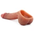 Kép 3/9 - Rugalmas hüvely Faux pénisz modell L 15 x 4cm