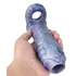 Kép 3/5 - Penisz hüvely Monster Snaq 13 x 5cm Kék