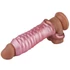 Kép 5/5 - Penis hüvely Dragscal 13 x 5cm rózsaszínű