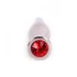 Kép 3/5 - Pénisz dugó SMOOTH Jewel Red 11mm-el 11mm