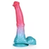 Kép 2/9 - Alien Beast Cyan Rainbow 9.7 "Dildo - C