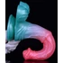 Kép 4/9 - Alien Beast Cyan Rainbow 9.7 "Dildo - C