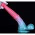Kép 5/9 - Alien Beast Cyan Rainbow 9.7 "Dildo - C