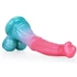 Kép 7/9 - Alien Beast Cyan Rainbow 9.7 "Dildo - C