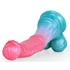 Kép 9/9 - Alien Beast Cyan Rainbow 9.7 "Dildo - C