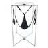Kép 2/2 - Kit Sling Tissu háromszög Noir Armature Grise