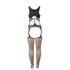 Kép 4/8 - SUBBLIME - 951900 HÁLÓS BODYSTOCKING KOSÁRRAL ÉS NYITOTT VÁLLAKKAL FEKETE EGY MÉRET