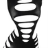 Kép 4/10 - SUBBLIME - 952266 HOSSZÚ UJJÚ ELASZTIKUS HÁLÓS BODYSTOCKING FEKETE EGY MÉRET