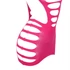 Kép 5/10 - SUBBLIME - 952273 HOSSZÚ UJJÚ ELASZTIKUS HÁLÓS BODYSTOCKING RÓZSASZÍN EGY MÉRET