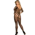 Kép 2/6 - SUBBLIME - 951719 NYITOTT VÁLLÚ HÁLÓS BODYSTOCKING FEKETE EGY MÉRET