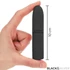 Kép 3/7 - BLACK&SILVER - GERI USB ÚJRATÖLTHETŐ VIBRÁLÓ GOLYÓ 8 REZGÉS FEKETE 10 X 2.2 CM
