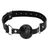 Kép 1/6 - Fekete ball gag – izgalmas játék az ínycsiklandó élvezetért