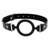 Kép 1/5 - Silicone Ring Gag – prémium szilikon ring gag 40mm fekete