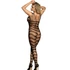 Kép 3/5 - SUBBLIME - 951696 HÁLÓS BODYSTOCKING PÁNTOKKAL A VÁLLON FEKETE EGY MÉRET