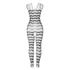 Kép 5/5 - SUBBLIME - 951696 HÁLÓS BODYSTOCKING PÁNTOKKAL A VÁLLON FEKETE EGY MÉRET