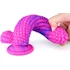 Kép 2/3 - Corn – dupla színű szilikon dildo, rózsaszín és kék árnyalatokban