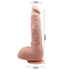 Kép 2/4 - BAILE - REALISZTIKUS DILDÓ JASON TERMÉSZETES 24 CM