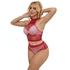Kép 5/10 - SUBBLIME - 952402 BODYSTOCKING HÁLÓS SZETT RÓZSASZÍN GYÉMÁNTOKKAL EGY MÉRETBEN