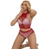 Kép 6/10 - SUBBLIME - 952402 BODYSTOCKING HÁLÓS SZETT RÓZSASZÍN GYÉMÁNTOKKAL EGY MÉRETBEN