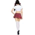 Kép 6/7 - LEG AVENUE - KLASSZIKUS MISS KOLLEGIÁLIS KOSZTÜM PIROS/FEHÉR S/M