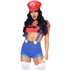 Kép 1/4 - LEG AVENUE - szexi Mario Bros jelmez piros/kék színben