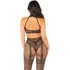 Kép 5/6 - LEG AVENUE - HÁLÓS BODYSTOCKING LÁBSZÁR NÉLKÜLI FEKETE EGY MÉRET