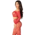 Kép 3/6 - LEG AVENUE - vörös crop top és harisnya egy méretben