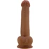 Kép 2/6 - PRETTY LOVE – élethű műpénisz 22 cm, barna