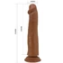 Kép 5/6 - PRETTY LOVE - SHARIFE REALISZTIKUS VIBRÁTOR 25 CM BARNA