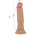 Kép 5/6 - PRETTY LOVE - QUENTIN REALISZTIKUS VIBRÁTOR 18 CM HÚS