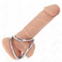 Kép 2/5 - KINK - HÁROMSZOROS KRÓMOZOTT FÉM PÉNISZGYŰRŰ 3,2 CM - 4,5 CM