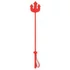 Kép 1/4 - Trident Whip – 65 cm-es érzéki ostor, piros