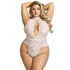 Kép 2/10 - SUBBLIME - 953850 CSIPKE BODYSUIT FEHÉR S/M