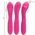 Kép 2/5 - INTENSE - LISETTE VIBRÁTOR 19 CM RUGALMAS 10 REZGÉS RÓZSASZÍNŰ