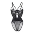 Kép 4/10 - SUBBLIME - 954055 SZEXI CSIPKE BODYSUIT FEKETE S/M