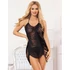 Kép 7/9 - SUBBLIME - 954239 PÁNTOS RUHA + TANGA FEKETE L/XL