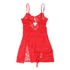 Kép 4/10 - SUBBLIME - 954215 CSIPKE BABYDOLL ÁLLÍTHATÓ PÁNTOKKAL PIROS L/XL