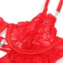 Kép 5/10 - SUBBLIME - 954215 CSIPKE BABYDOLL ÁLLÍTHATÓ PÁNTOKKAL PIROS L/XL