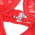 Kép 6/10 - SUBBLIME - 954215 CSIPKE BABYDOLL ÁLLÍTHATÓ PÁNTOKKAL PIROS L/XL