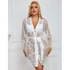 Kép 9/10 - SUBBLIME - 954376 HOSSZÚ UJJÚ HÁLÓING VIRÁGOS MINTÁVAL FEHÉR L/XL