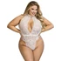 Kép 2/9 - SUBBLIME - 953867 CSIPKE BODYSUIT FEHÉR L/XL