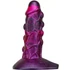 Kép 1/3 - Bulstrix – 15 cm-es, prémium lila-fekete dildo