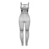 Kép 5/8 - SUBBLIME - 952112 HÁLÓS BODYSTOCKING MELLKASI ÉS HASI RÉSZLETEKKEL FEKETE EGY MÉRET